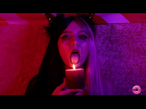 ❤️ Passionate Blowjob kubva Sexy Succubus ine Mouth Kuzadzika ❤ ☑